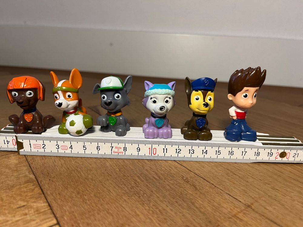 6 kleine Paw Patrol Figuren | Kaufen auf Ricardo