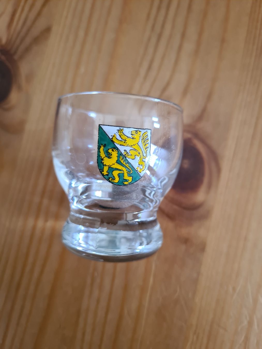 Bicchieri: Schnapsglas mit Thurgau Wappen – Usato da Horw venduto da Mirii91 1