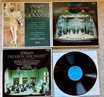 MOZART DON GIOVANNI FIGAROS HOCHZEIT COSI FAN  3 Boxen 10 LP