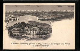 Trimbach /SO, Kurhaus Frohburg, Bergpano