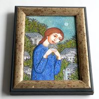 Bild*Tempera*Rahme vergoldetem Holz*****