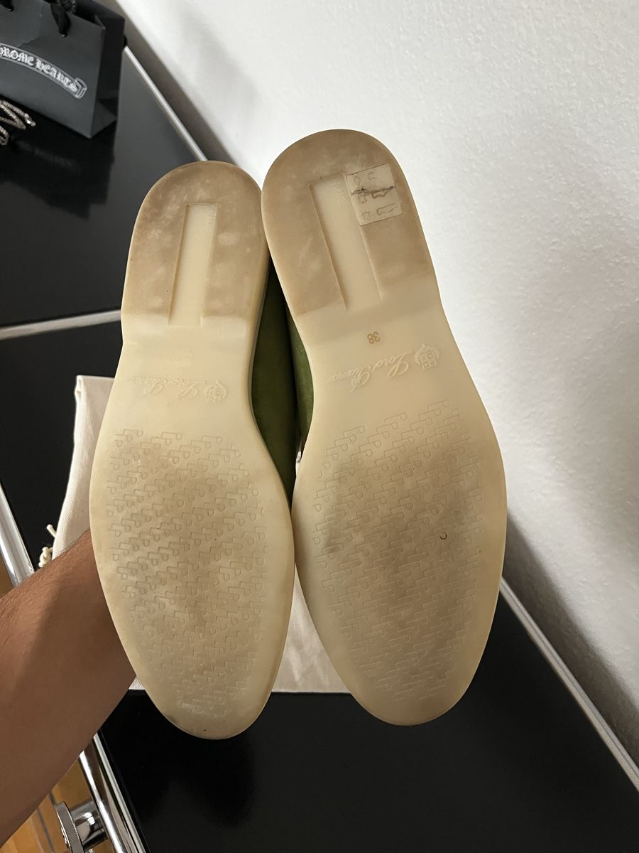 Loro Piana Damenschuhe: Loro Piana Open Walk Green – Neu (gemäss Beschreibung) aus Genève von 3M_JR 2