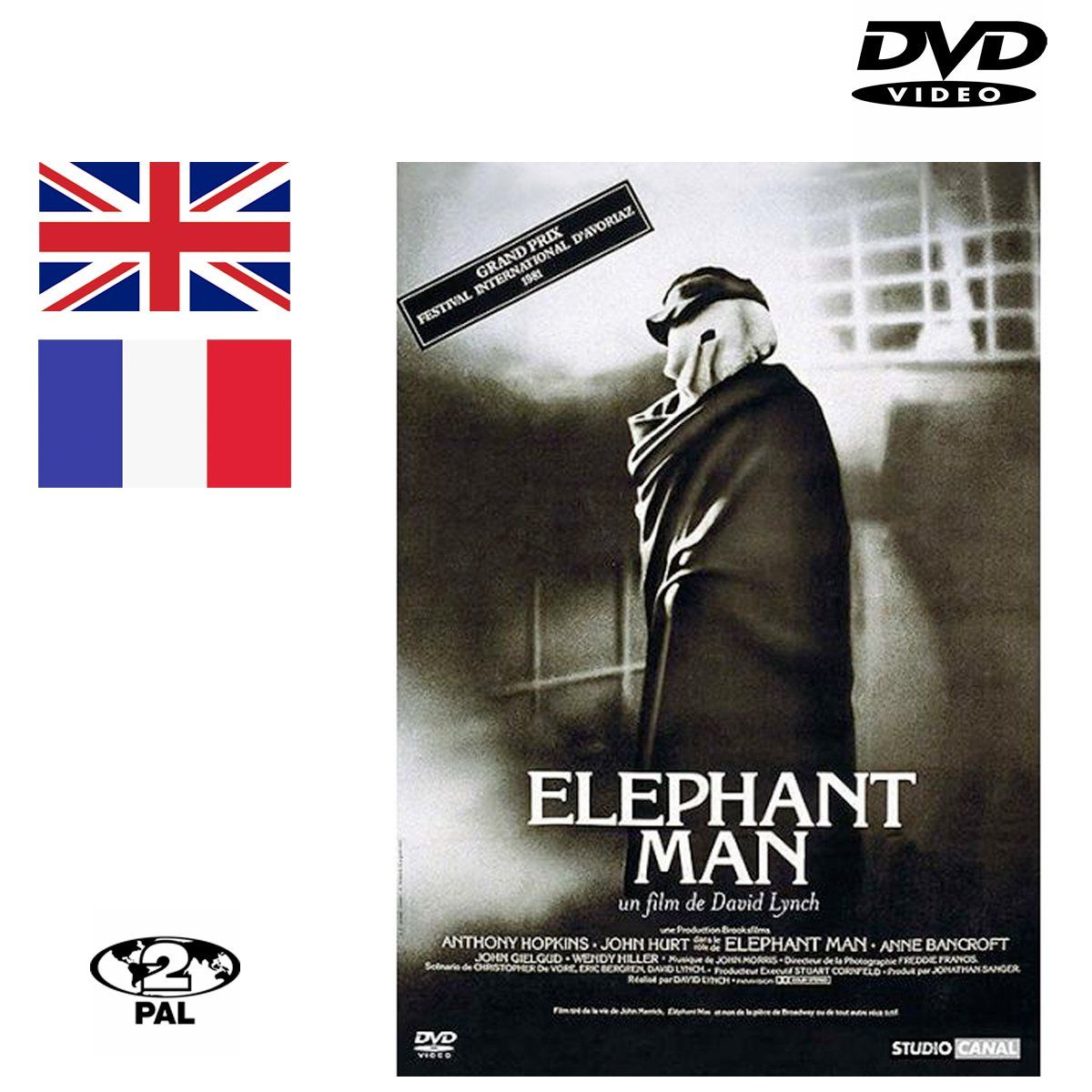 Tutti i DVDs: Elephant Man (1980) - DVD – Usato da Semsales venduto da __Florian__