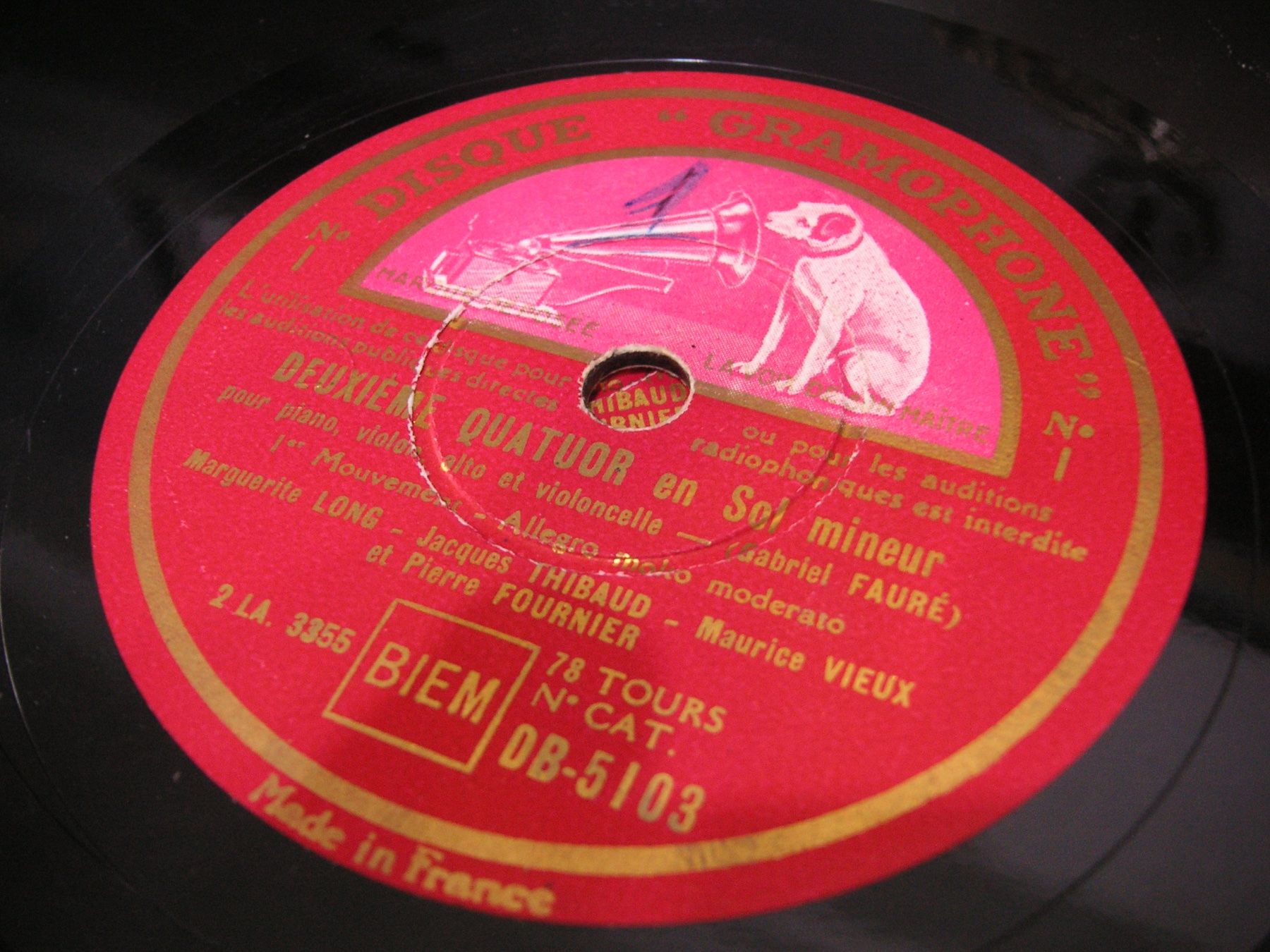 Schallplatten: DISQUES 78 TOURS – Gebraucht aus Lausanne von Leag 8