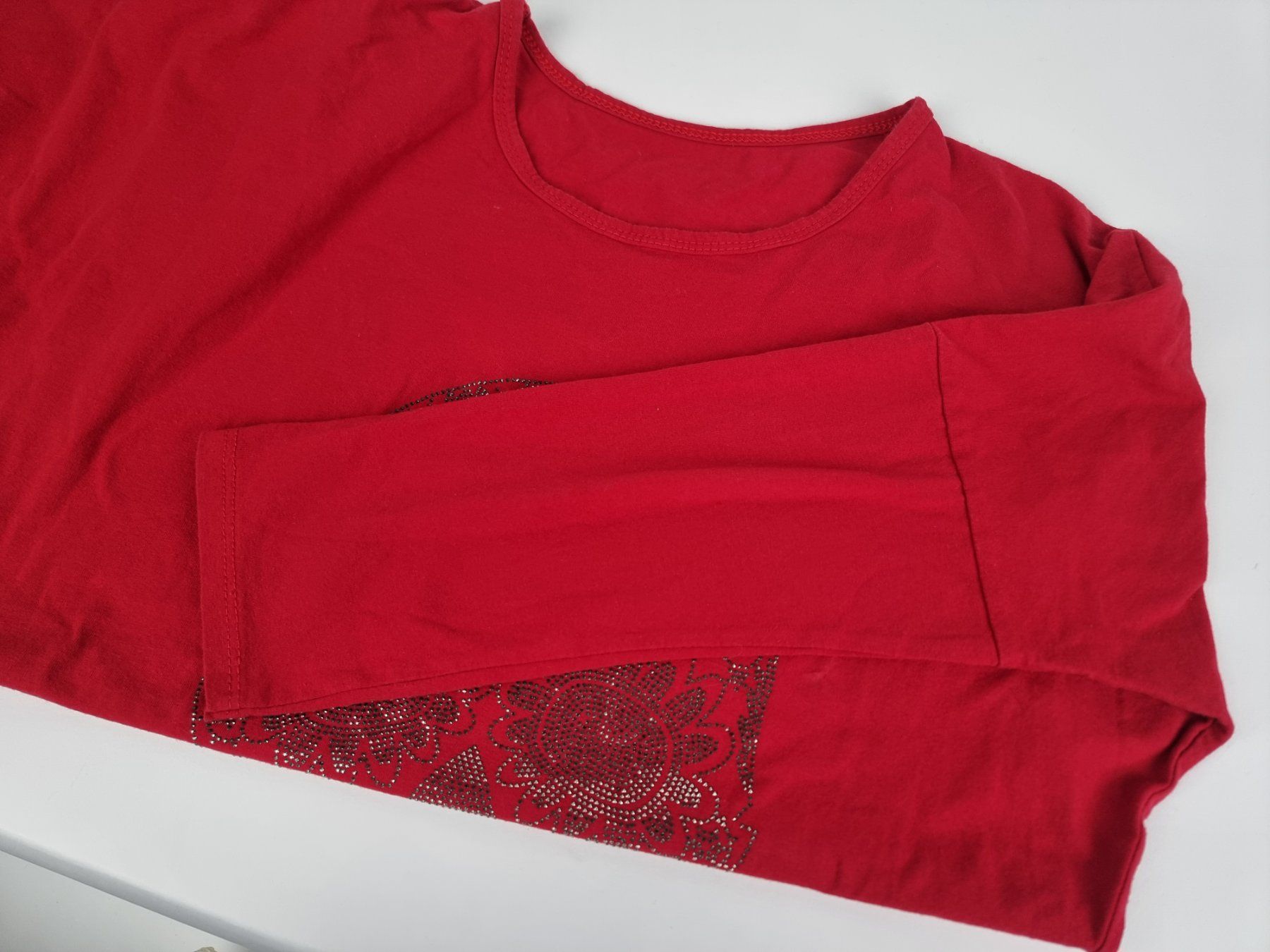 T-shirt: Langarm T-Shirt Rot – Usato da Urtenen-Schönbühl venduto da Restwert_Schoenbuehl 5
