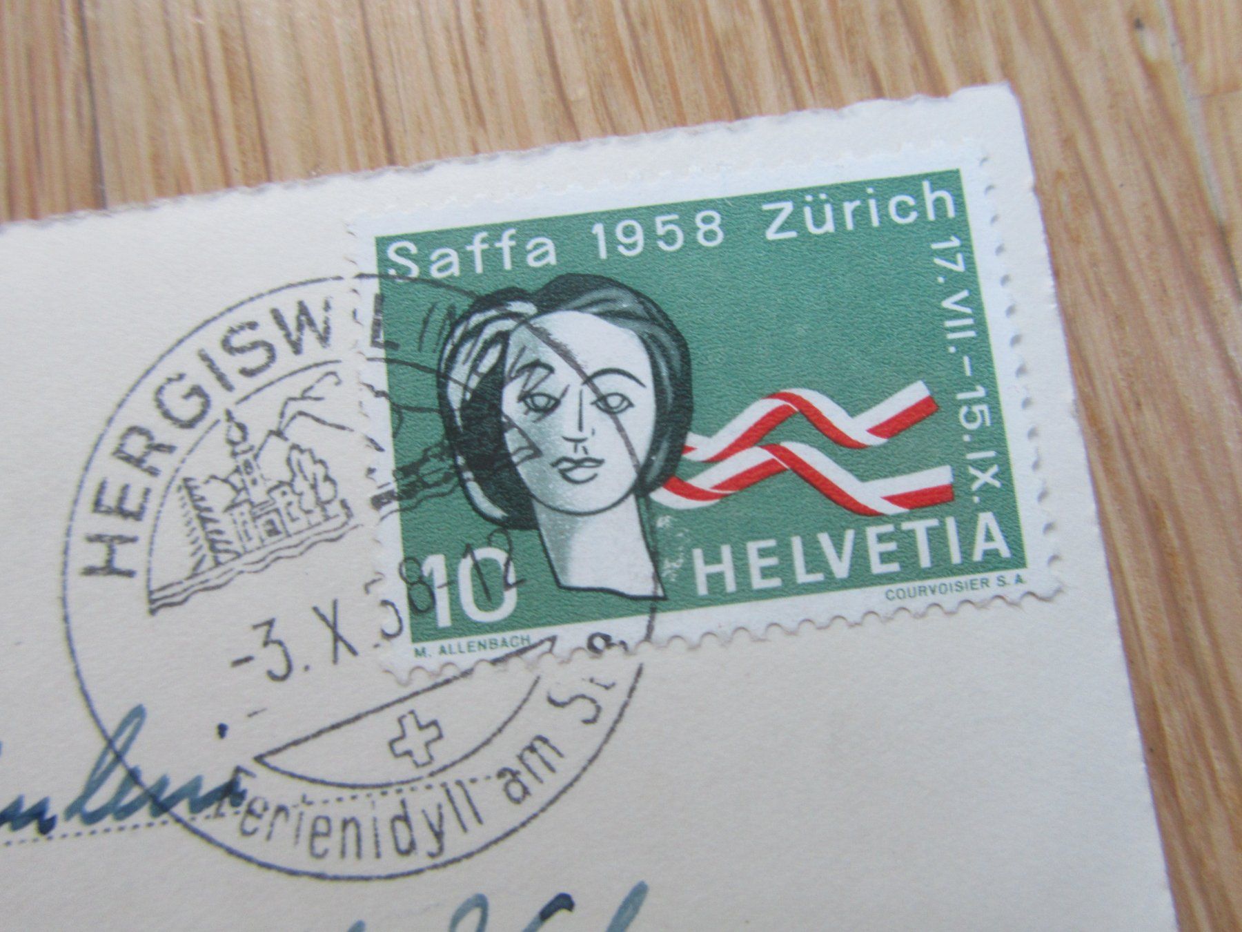 Cartoline postali: Hergiswil am See – Usato da Seengen venduto da mikelele 1