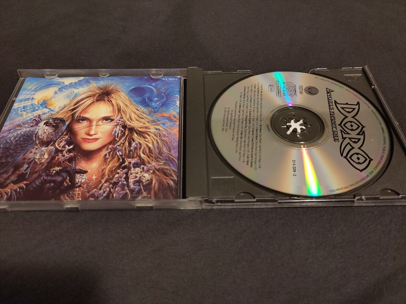 CD: Doro - Angels never die – Usato da Zürich venduto da Heldel 1