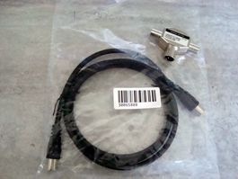 3er Weiche (Splitter) und Antennenkabel länge 2.00m