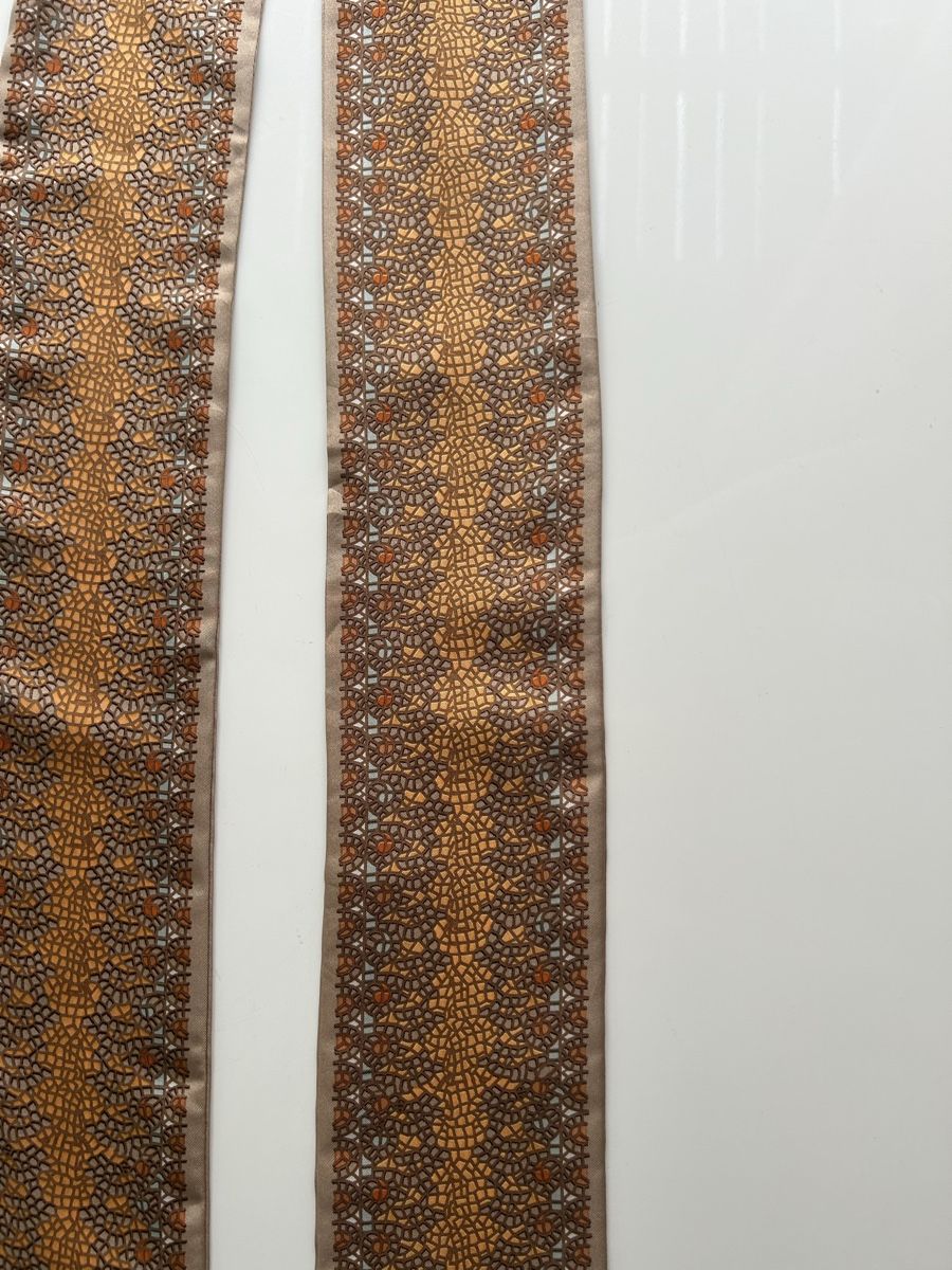 Foulards, Tücher & Schals: Scarf with snake pattern, brown, new – Neu (gemäss Beschreibung) aus Saland von ele_vc96 1