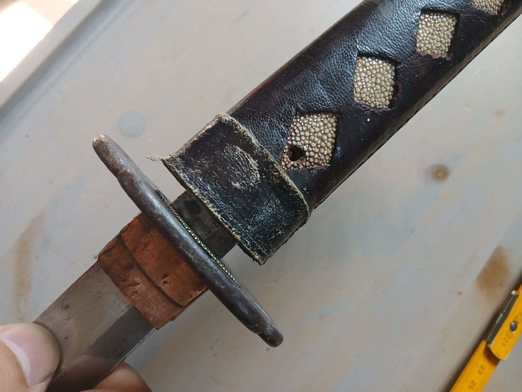 Altre raccolte & rarità: Sabre militaire Hwando rare  / katana wakisashi – Usato da Satigny venduto da Asaksa 5
