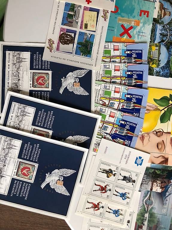 Tutti i francobolli: Grosser Posten Sonderblocks ** – Usato da Lufingen venduto da Rac0 2
