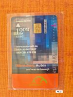 Verschiedene ausländische Taxcards