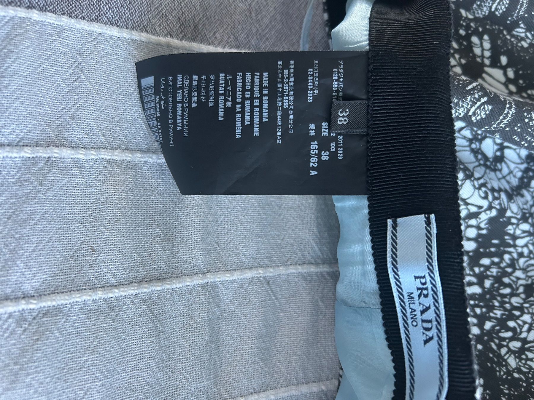 Prada Gonne: Prada Milano A-Linien-Rock Gr. 38 – Usato da Zürich venduto da bsudy 2