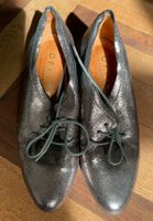 Office Shoes London Metallic Leather Pumps Shoes Silber