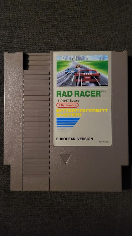 Rad Racer / Nintendo NES Spiel inkl.Schuber (Gebraucht) in Biel/Bienne ...
