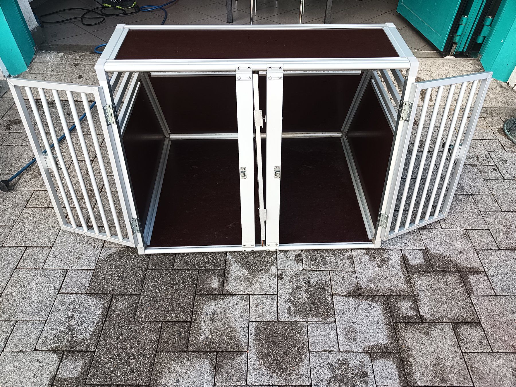 Cages, transport & sécurité: Hundebox Doppelhundebox – D'occasion à Oberegg par A-Z.Handel.Loehrer 1