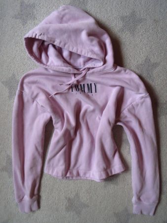 sehr schöner TOMMY HILFIGER Damen Hoodie Pullover M Croptop