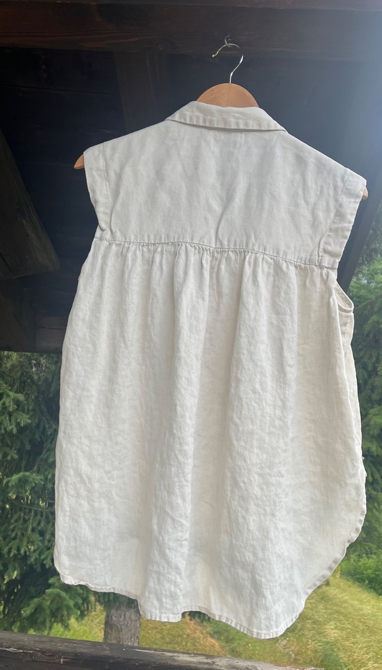 Benetton Camicette: Chemisier en lin benetton Gr M – Nuovo e nell'imballaggio originale da Ovronnaz venduto da fra_n8h8 2