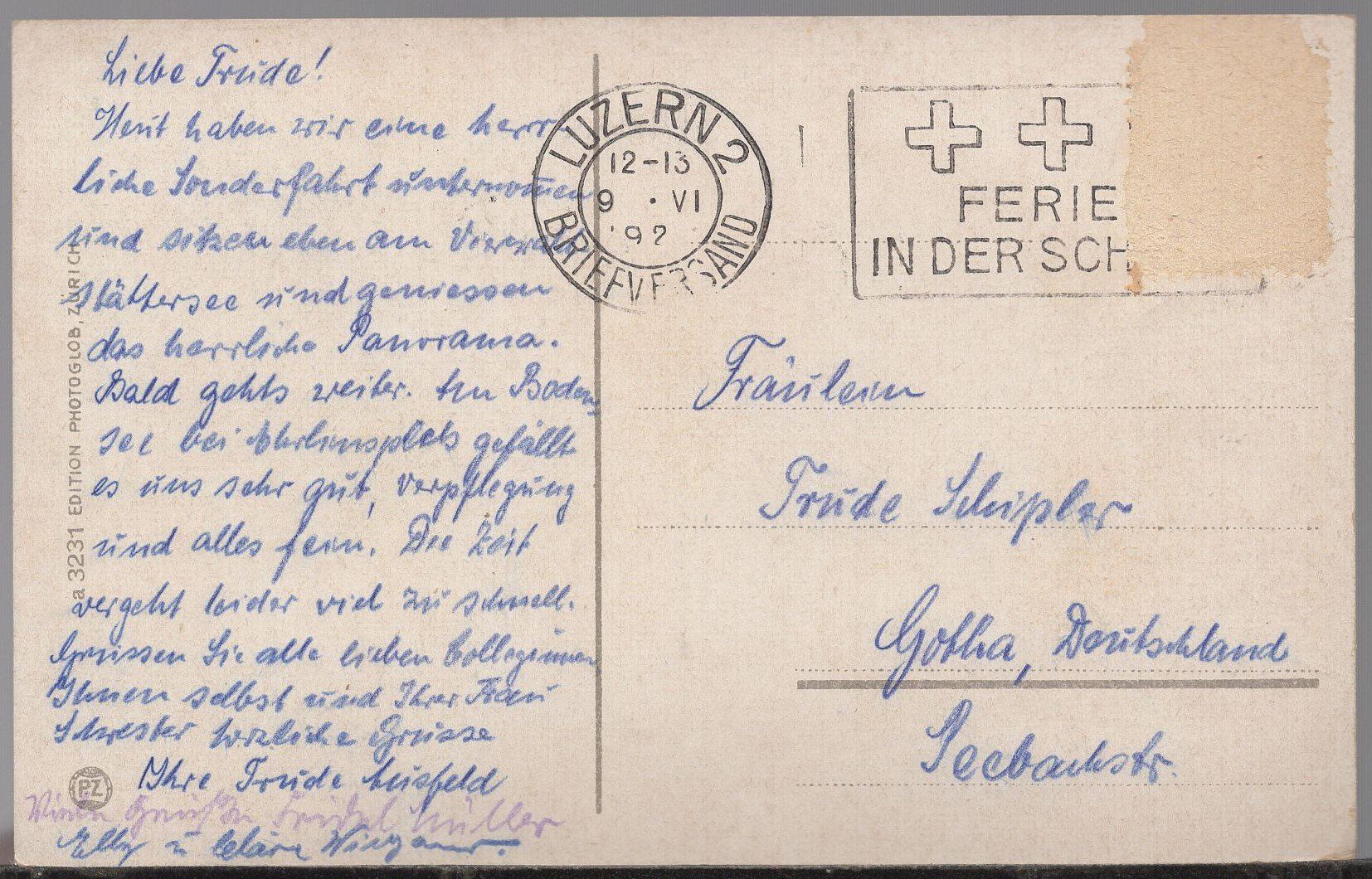 Cartoline postali: Flüelen und Bristenstock – Usato da Aarau venduto da kufi44 1