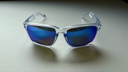 Sonnenbrille Oakley Holbrook XL Polished Clear Prizm Saphire