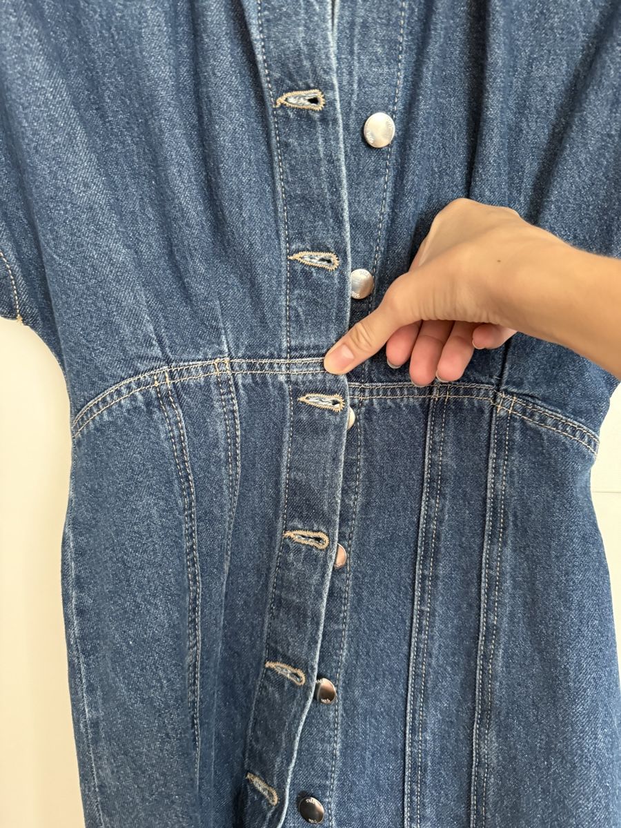 Kleider: Jeans Kleid Grösse 36 – Neu (gemäss Beschreibung) aus Mörschwil von Seegurke18 2