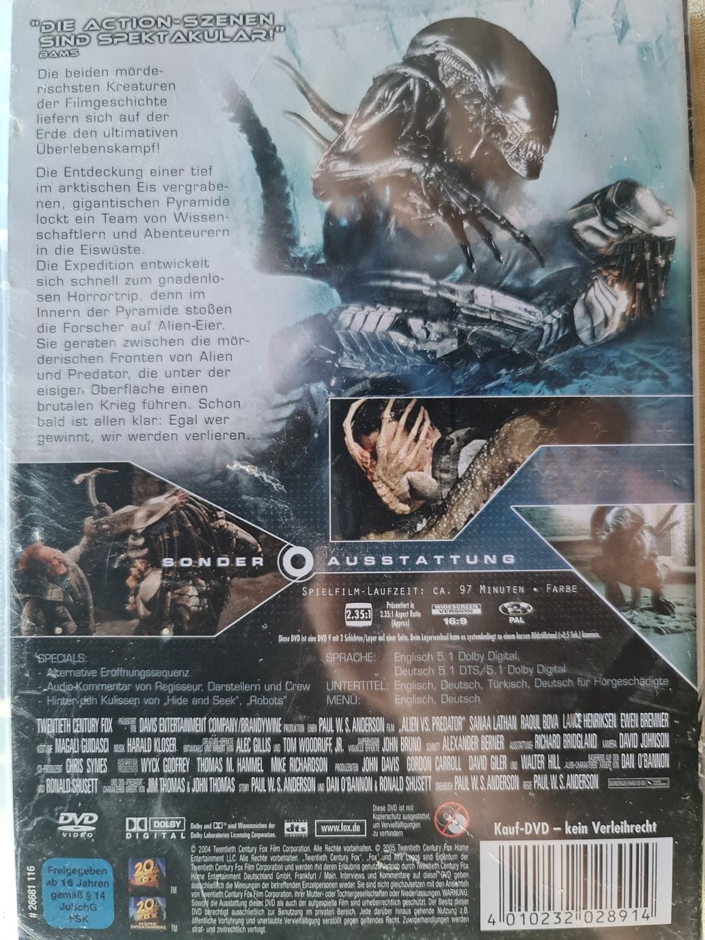Tous les DVDs: Alien vs. Predator – D'occasion à Dintikon par Vexi 1