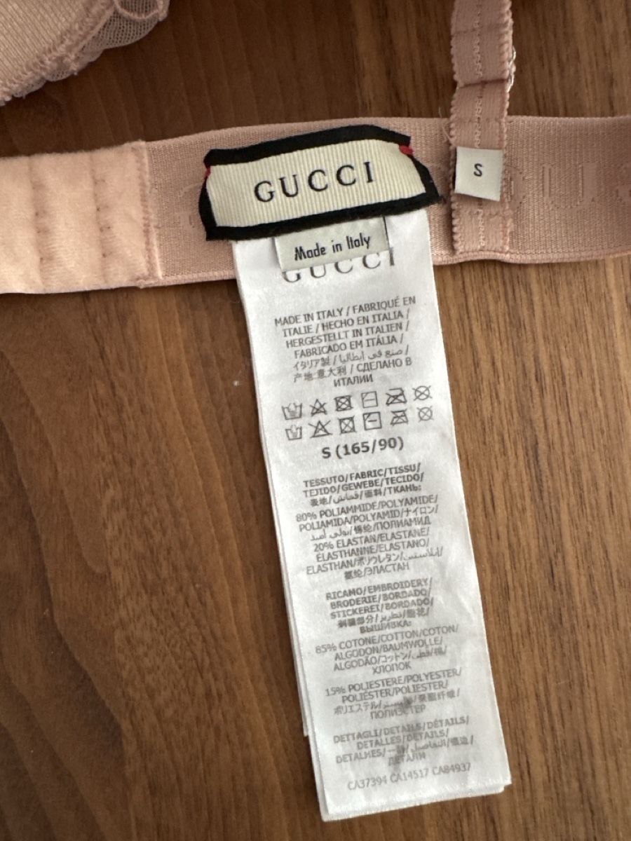 Gucci Altra biancheria intima: Gucci Triangel BH – Usato da Kilchberg ZH venduto da Mskb 1