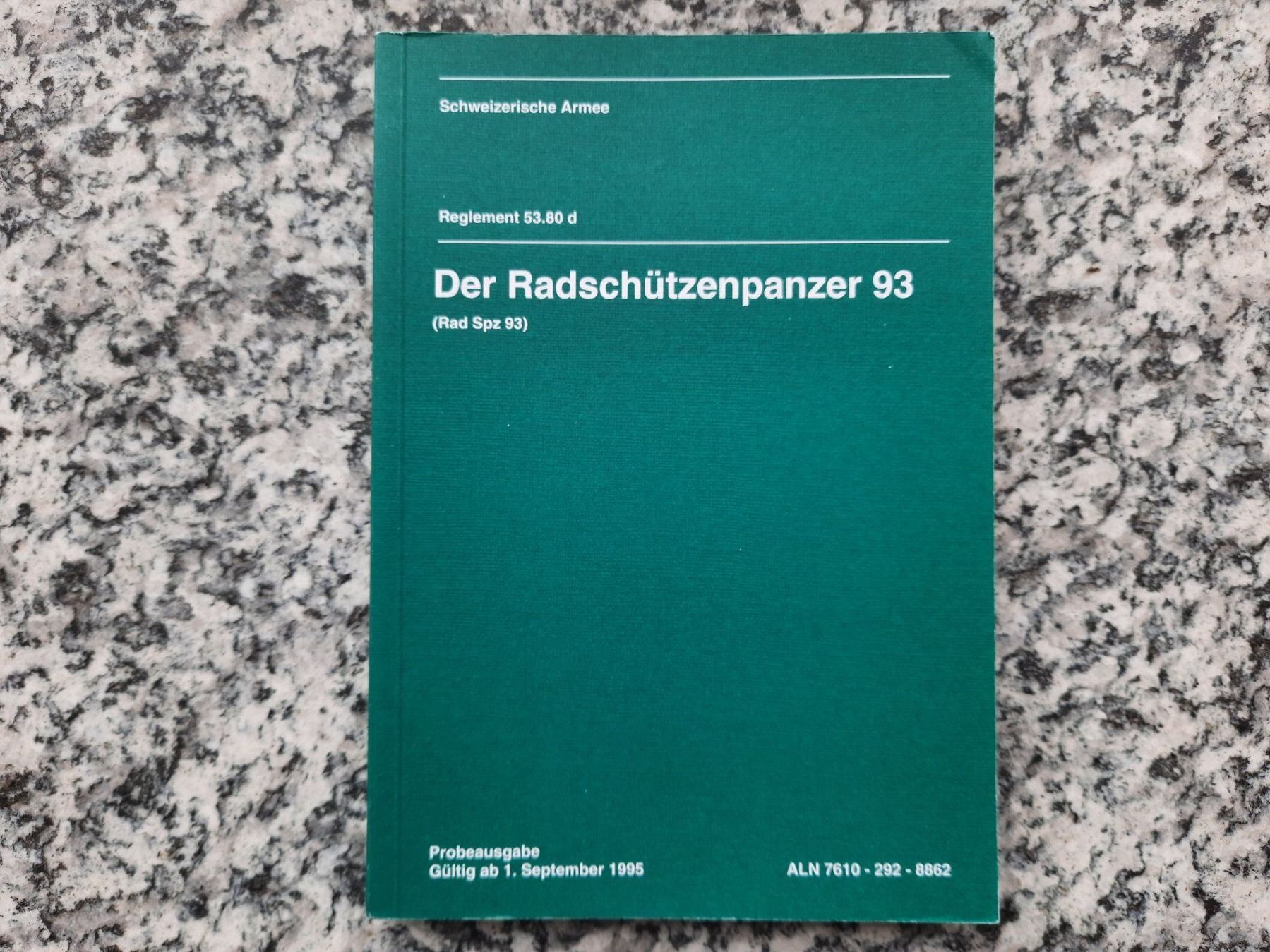Libri: Der Radschützenpanzer 93 – Usato da Ruswil venduto da Sammlergeist