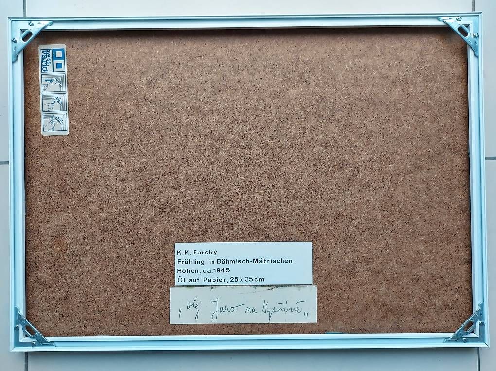 Dipinti: Gemälde von K.K. Farsky – Usato da Altnau venduto da Brumm 1