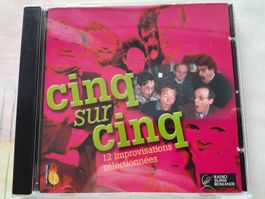 Cd Cinq sur Cinq - 12 improvisations sélectionnées 
