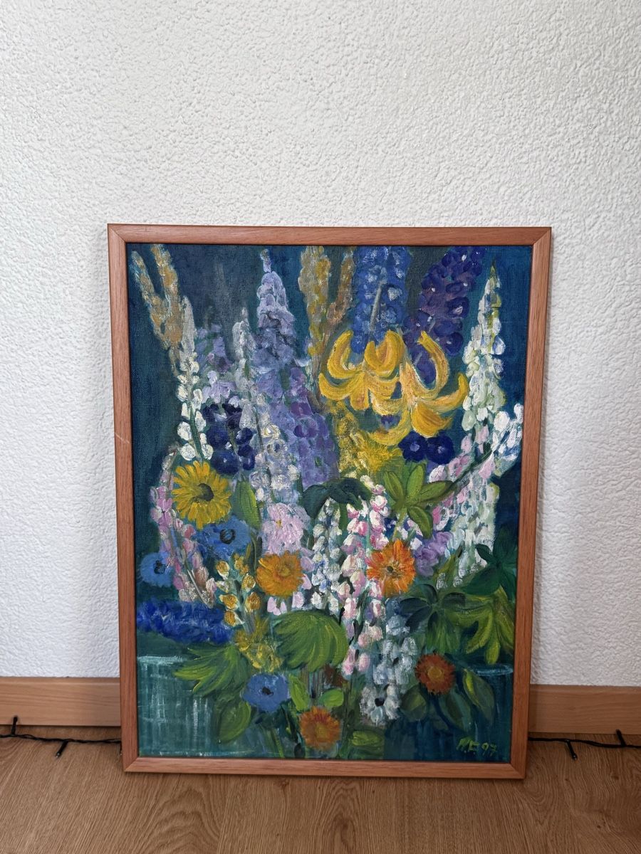 Dipinti: Wildflower Bouquet – Usato da Bern venduto da ilj_8ckn