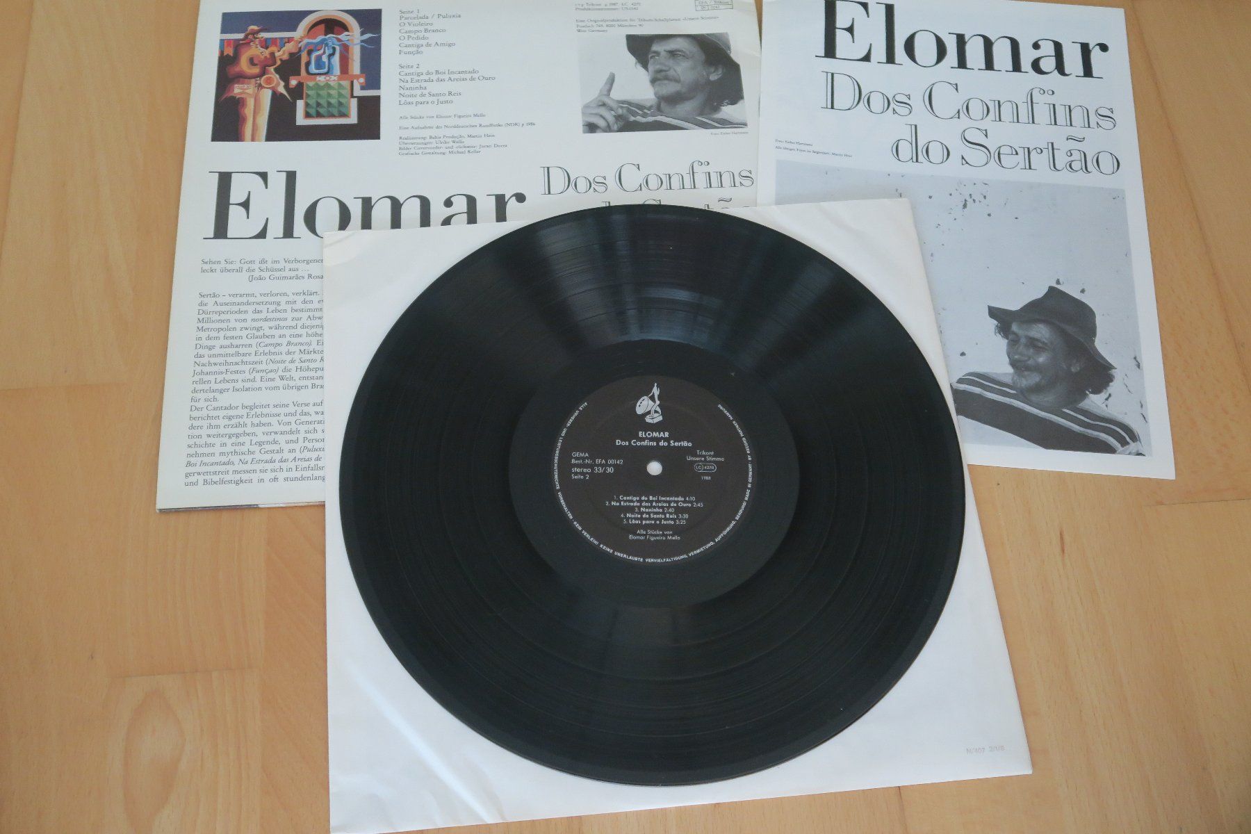 Dischi in vinile: Elomar – Dos Confins Do Sertão – Usato da Thun venduto da Karibu70 3