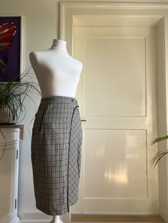 Neu: Zara Rock, Hahnentrittmuster, Gr. 36