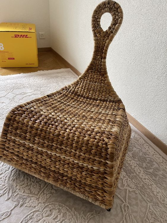 Rattan stuhl sessel natur ikea Kaufen auf Ricardo