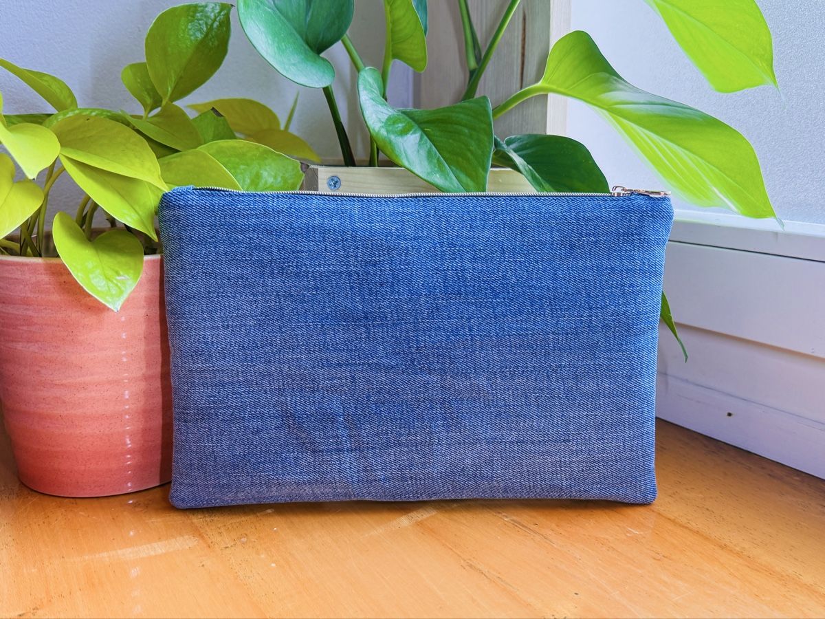 Borse: Denim Clutch - Handgemacht – Nuovo (secondo la descrizione) da Wald ZH venduto da crafted_by_nama 3