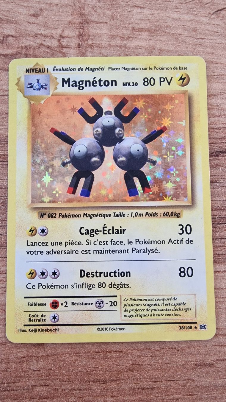 Pokémon Carte collezionabili: Carte Pokémon Magnéton – Usato da Bassins venduto da Rooikat7