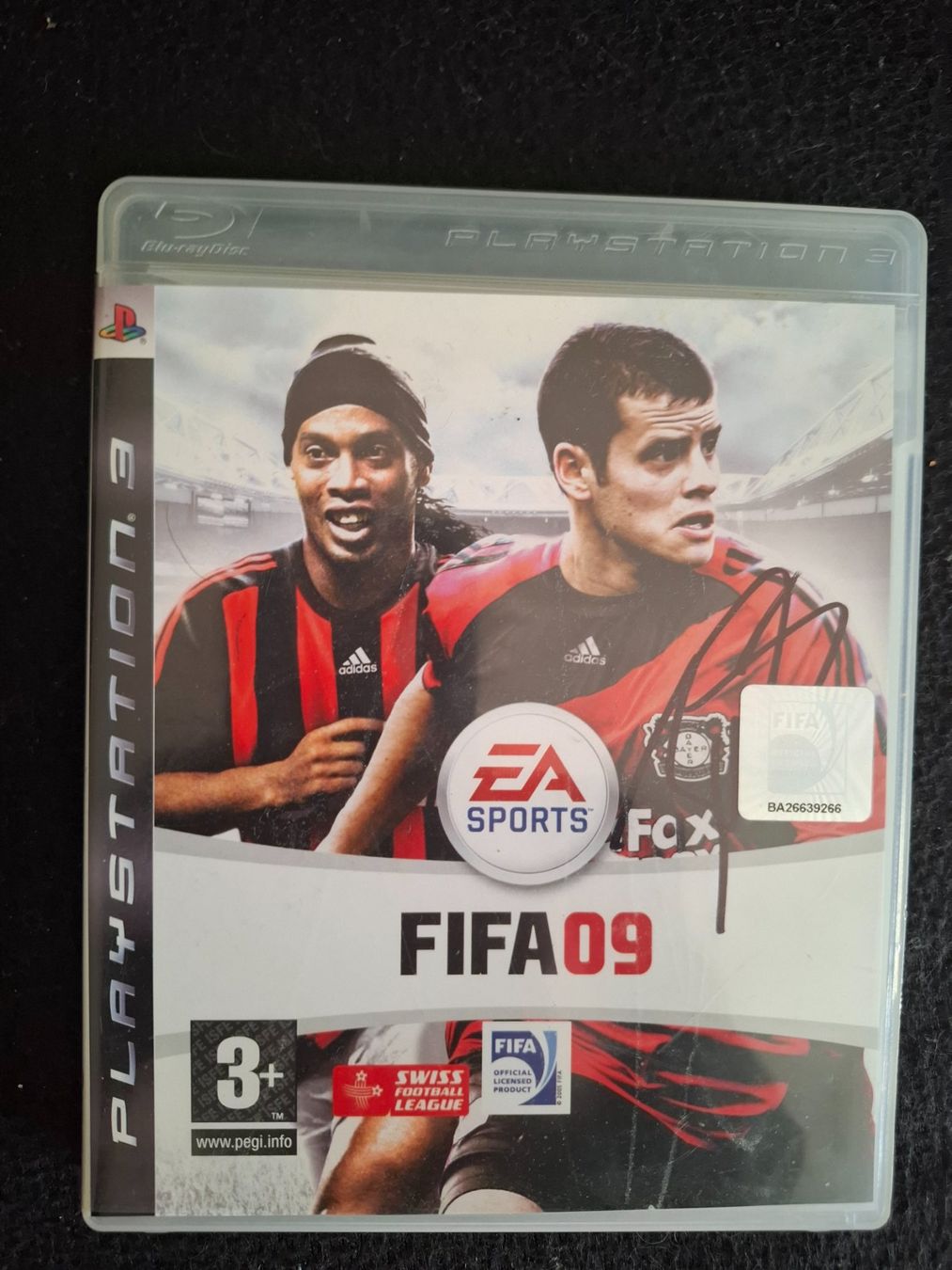 Spiele: FIFA 09 - PS3 -  Dédicacé par Tranquillo Barnetta – Gebraucht aus Petit-Lancy von Stanley007