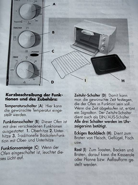 Fours: Backofen/ Kleinbackofen   – D'occasion à Münsingen par monic51 4