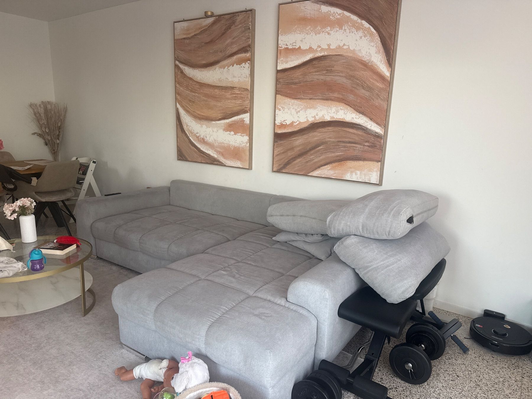 Sofas: Ecksofa grau guter Zustand – Gebraucht aus Zürich von mfk_d89d 4