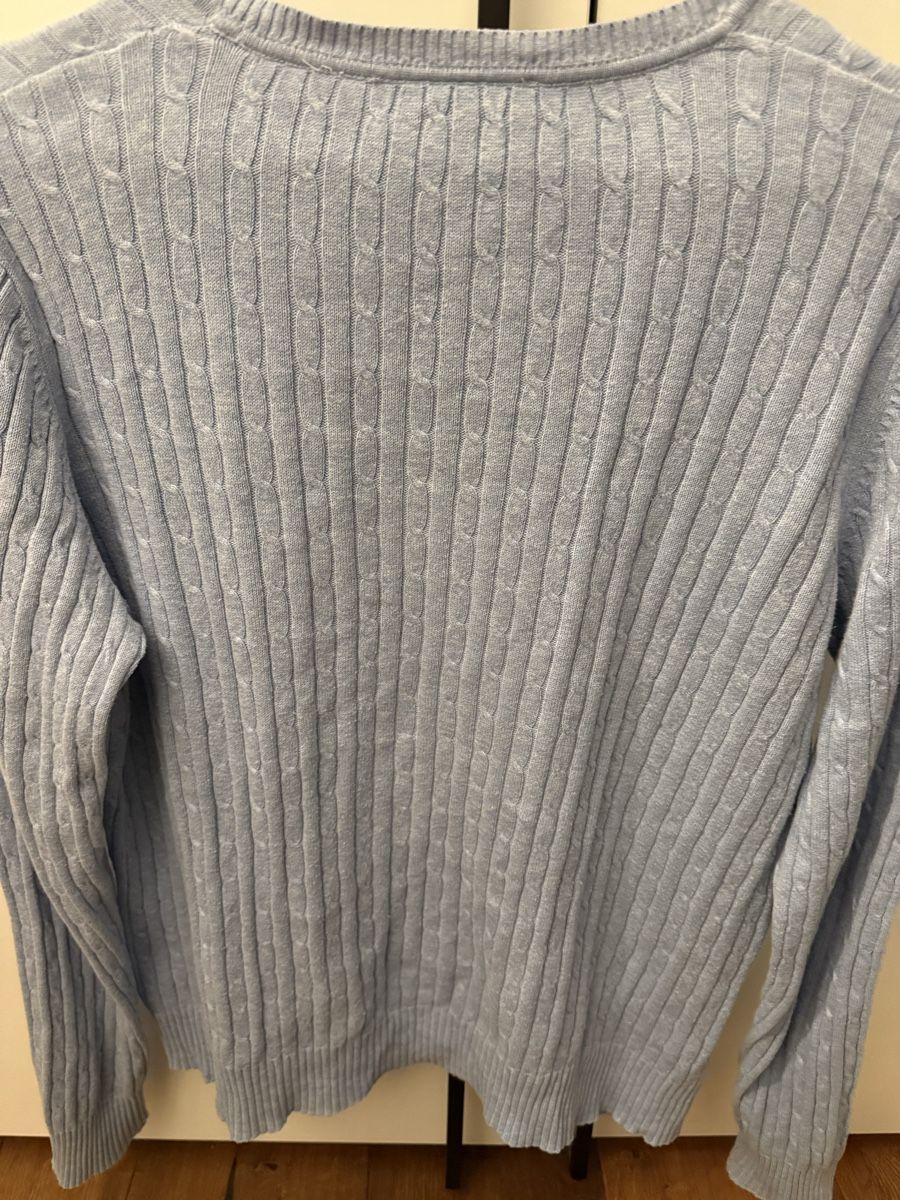 Maglioni & Felpe: Hellblauer Strickpullover von Kim Rogers, Grösse M – Usato da Perlen venduto da b.b10 2