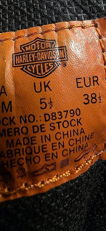 Harley-Davidson Damenschuhe: Harley Davidson Damen Lederstiefel, Motorrad – Gebraucht aus Kaufdorf von Nati-Nati 4