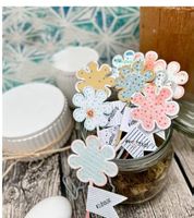 Neues Stanzschablonenset Blumenstäbchen