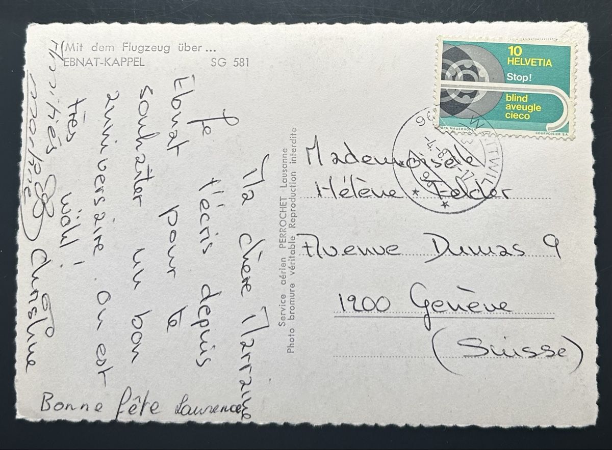 Cartes postales: Flugaufnahme Ebnat Kappel  – D'occasion à Horw par Tellbub 1