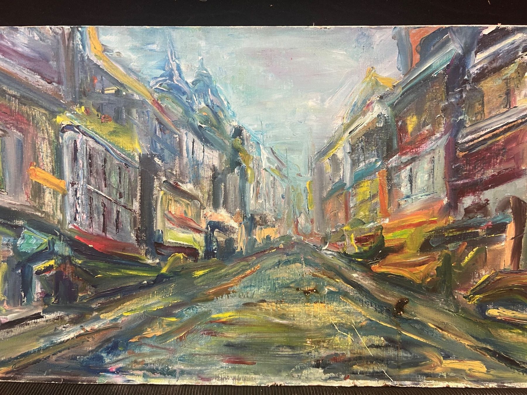 Dipinti: HUILE SUR PANNEAU SIGNÉE – Usato da Genève venduto da Qanil77 5