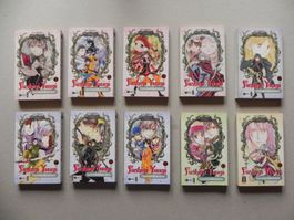 10 Fushigi Yungi Manga Taschenbücher Yuu Watase 1-5 / 7-11