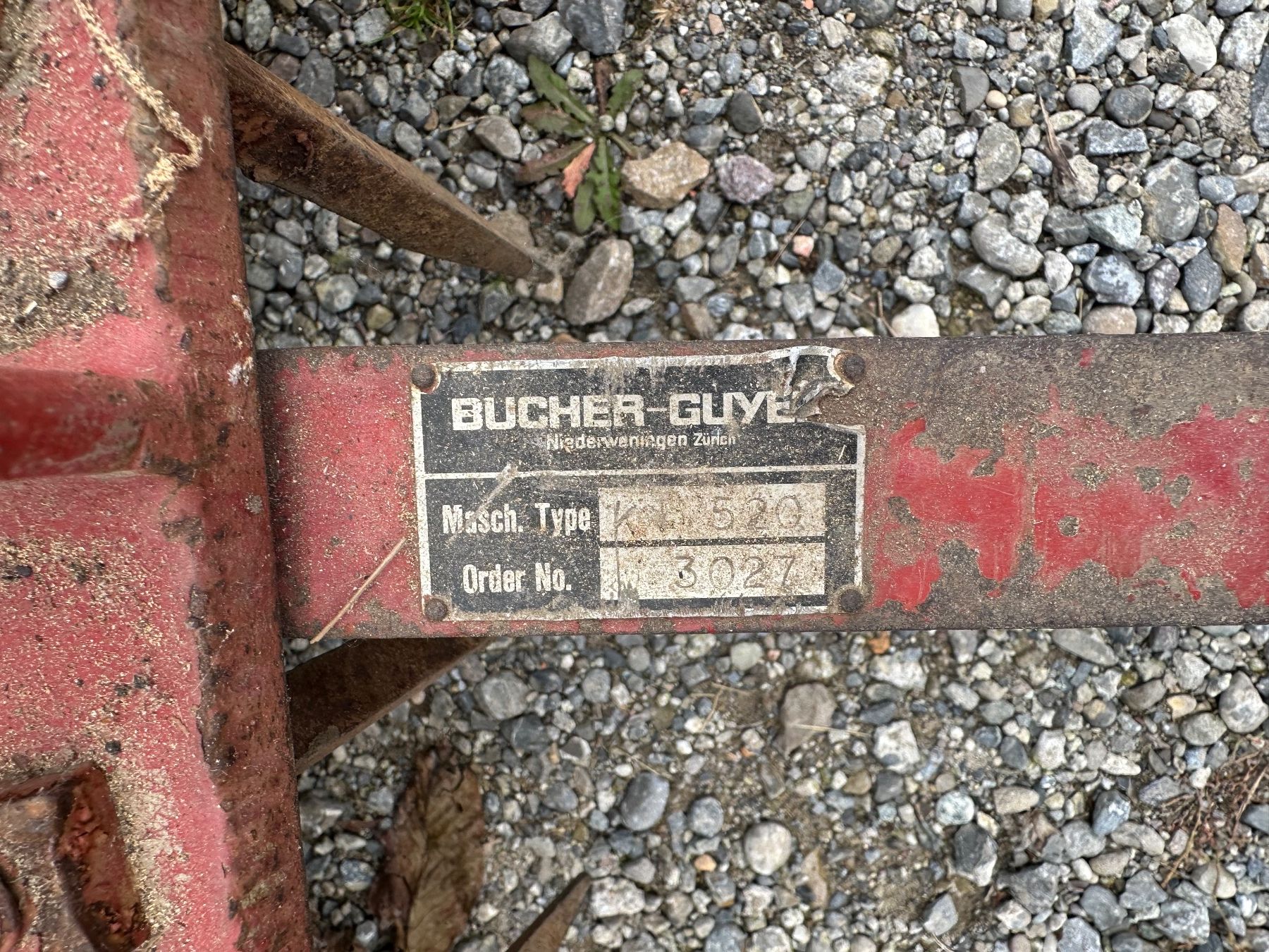 Bucher Traktoren: Einachser Bucher KT 10 – Gebraucht aus Hinwil von mschaufelberger 7