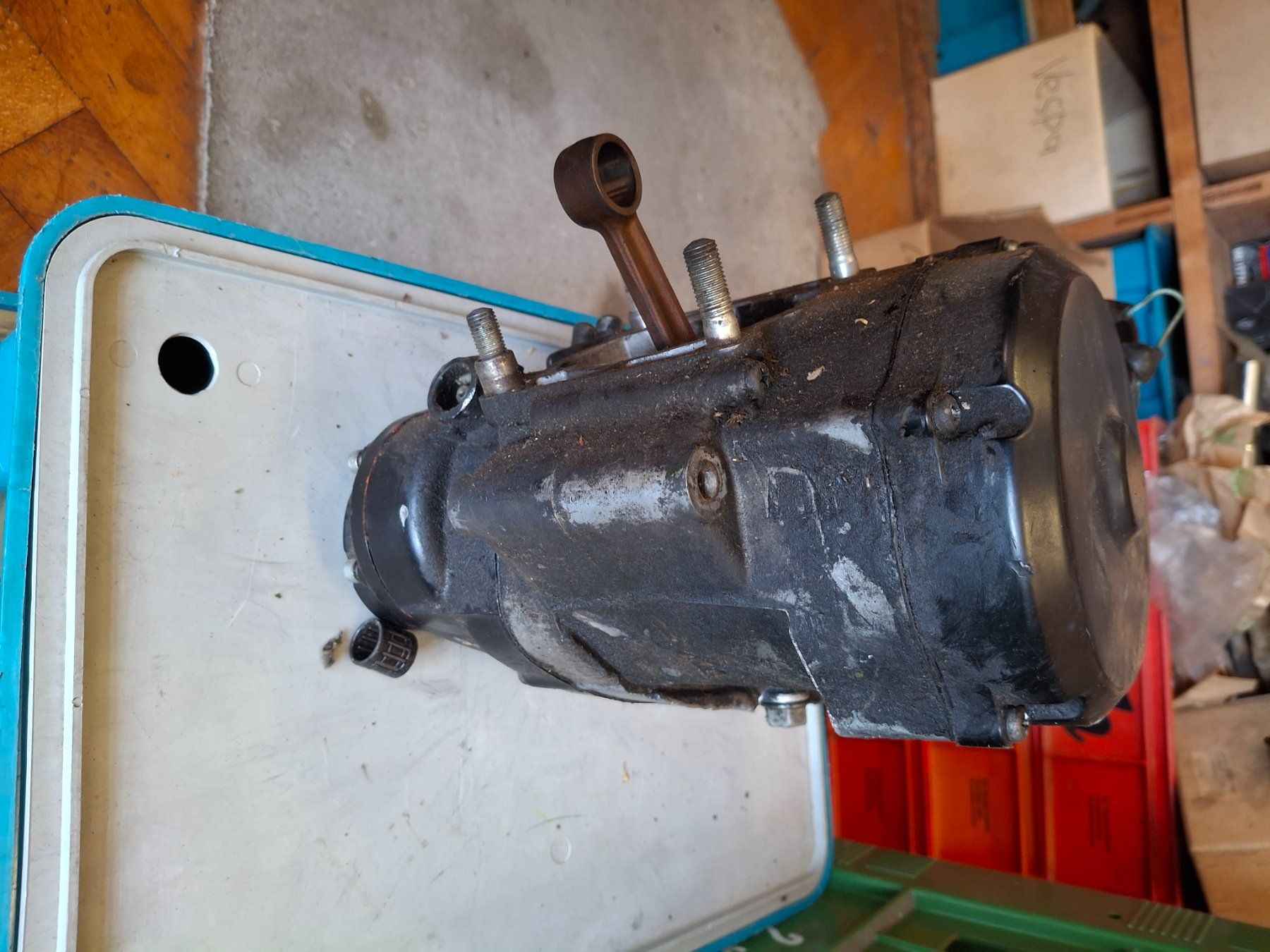 Yamaha Motori: YAMAHA DT125MX MOTOR OLDTIMER TYP 2A8 – Difettoso da Wängi venduto da Toeff85 5