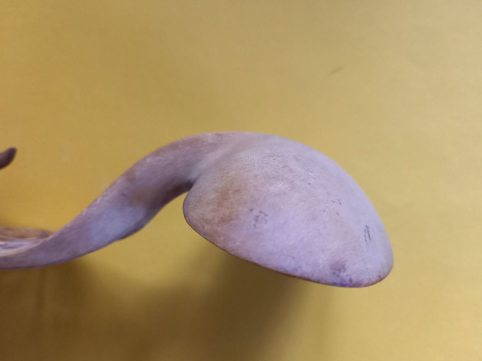 Cucchiai: Cuillère à crème ancienne en bois - Fleurs – Usato da Rossens FR venduto da Souris1 9