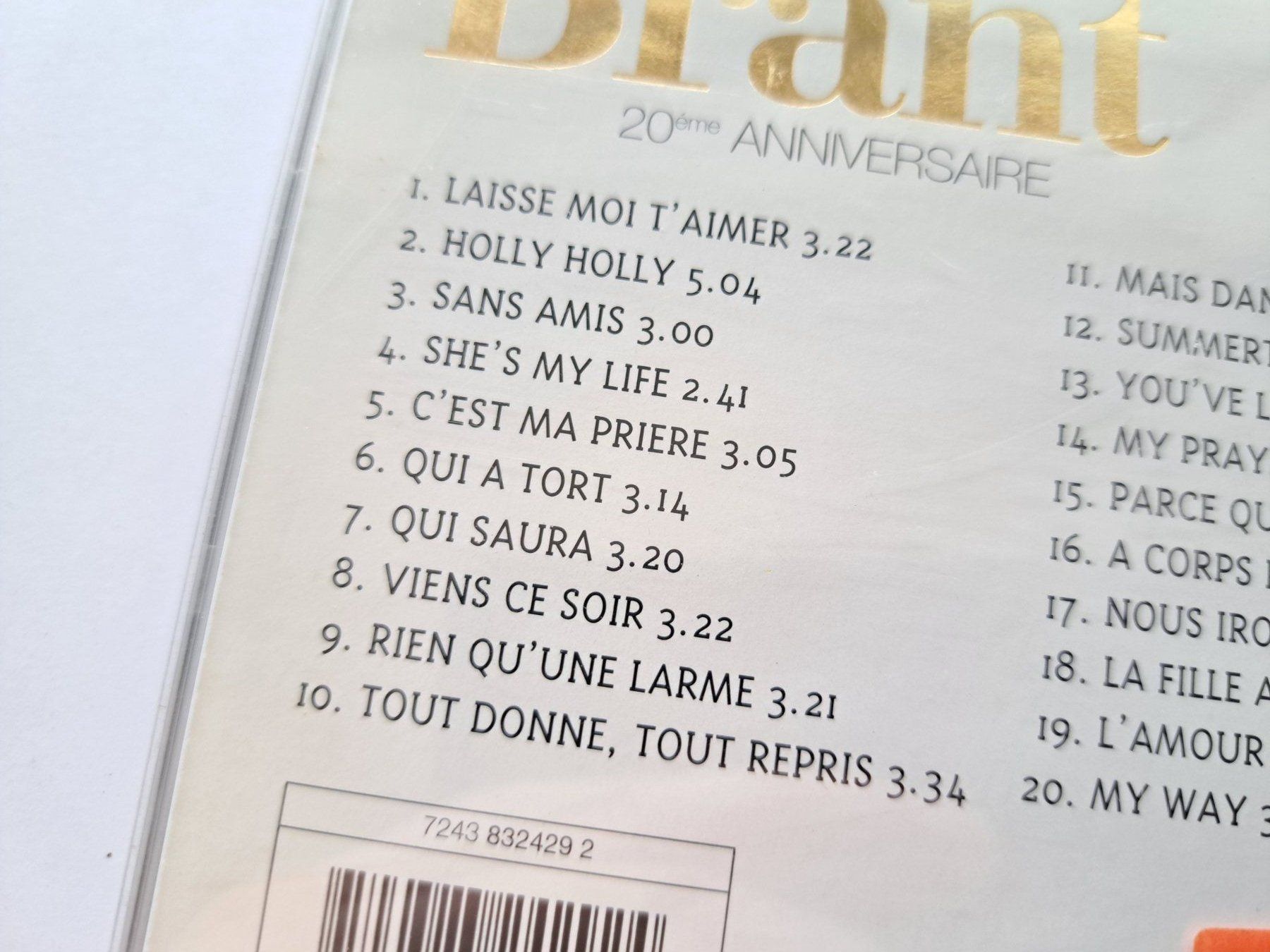 CDs: Cd Mike Brant - 20 Anniversaire – Gebraucht aus Pully von bro_n52j 2