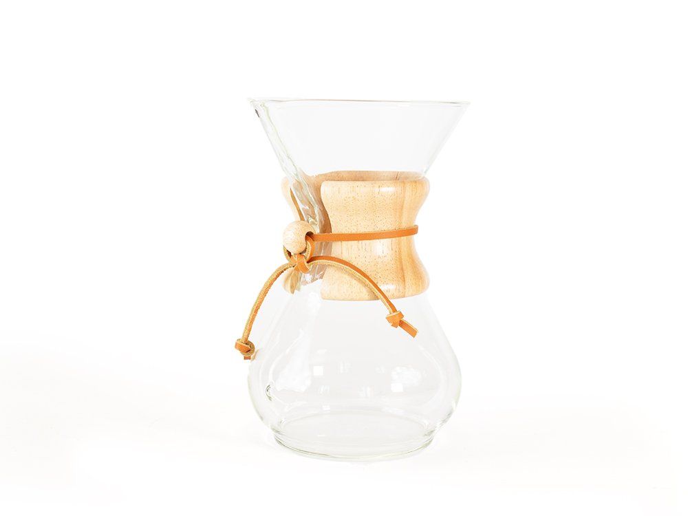 Caraffe: Chemex Woodneck 8 Cup – Nuovo e nell'imballaggio originale da Uster venduto da Kaffeezentrale
